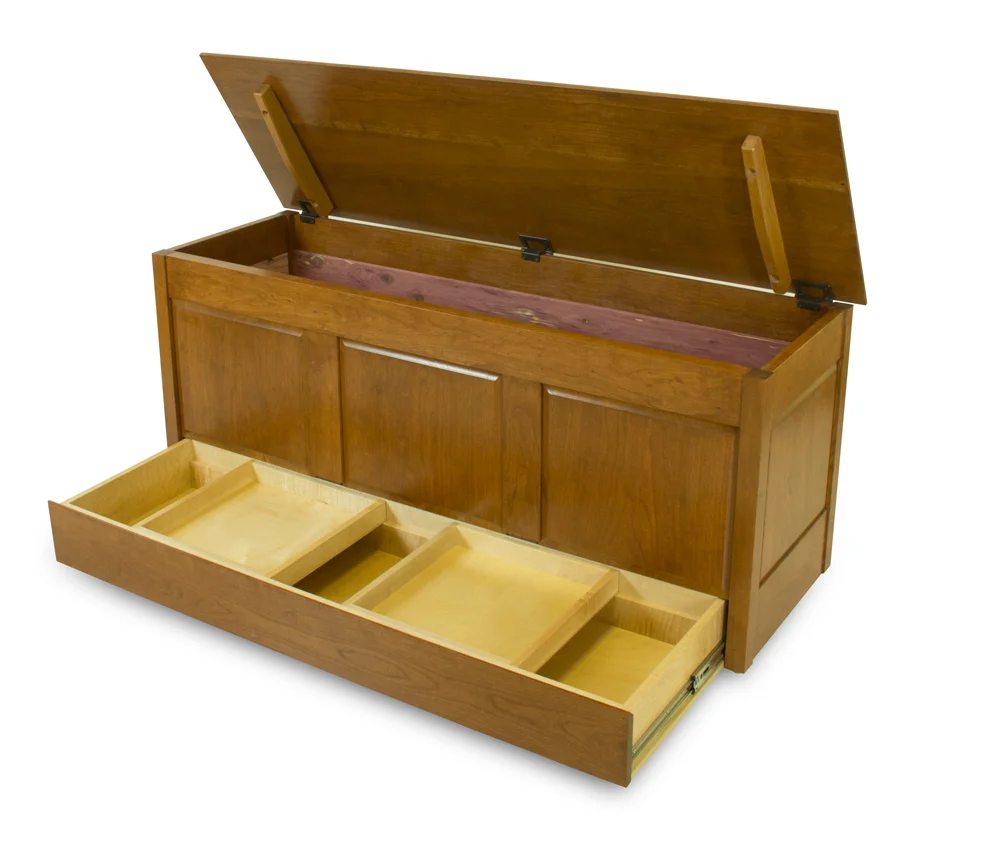 Blanket Chest With hidden compartment
