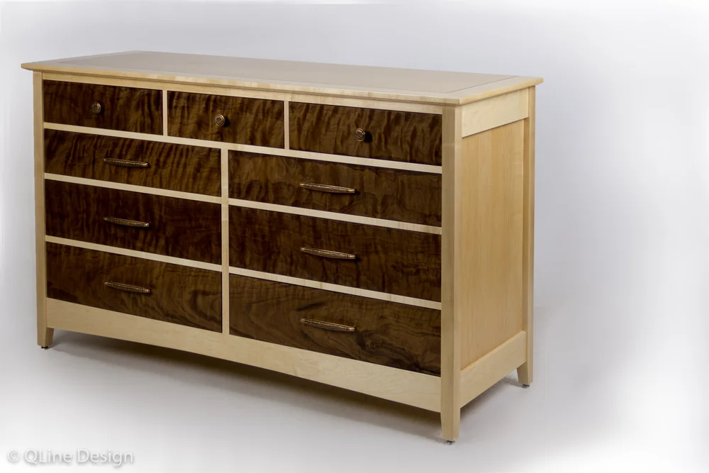 Qline Dresser with Hidden Compartments-Concealment Furniture | QLine Design