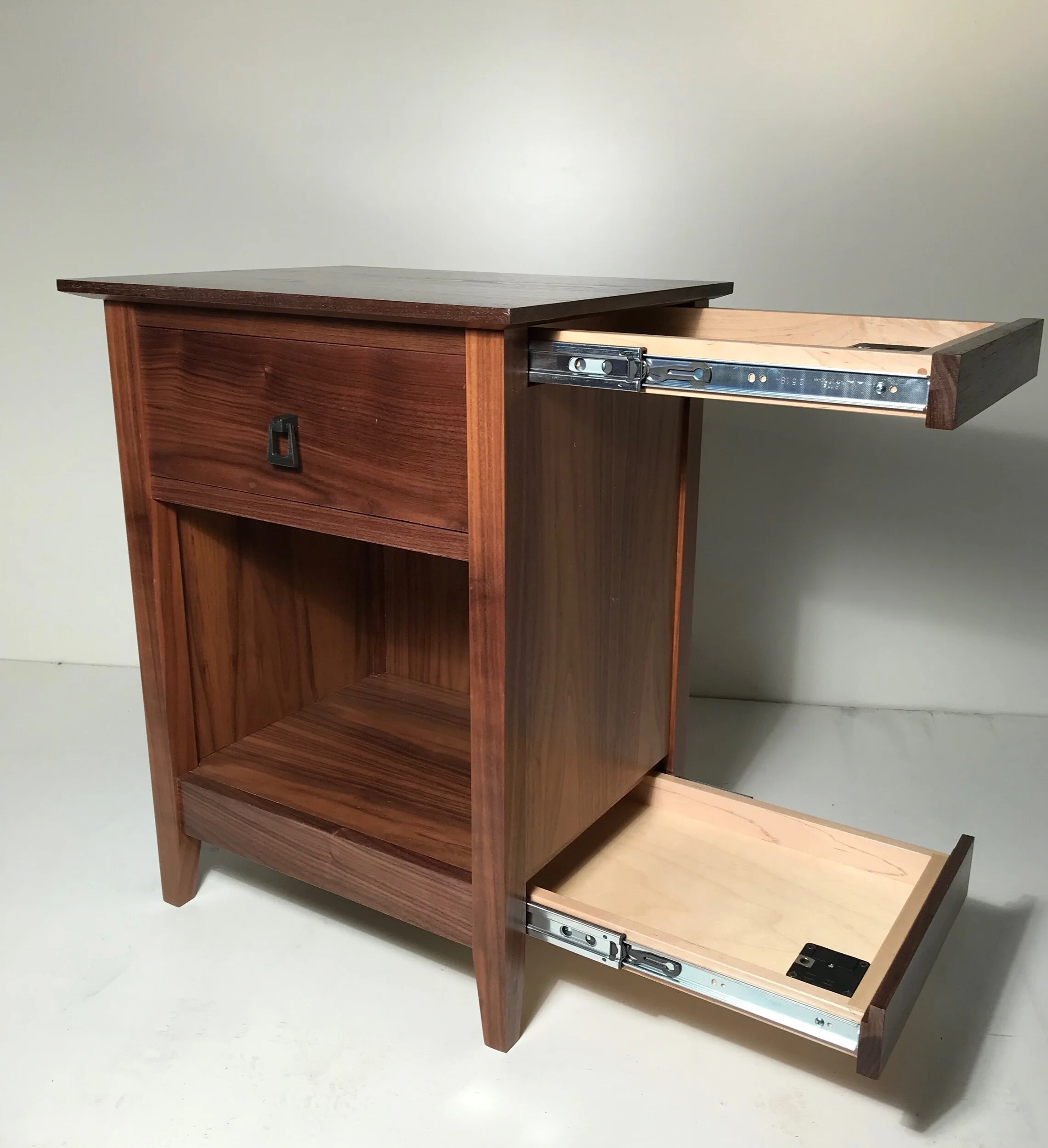 Secret Agent Nightstand – Hidden Storage Table
