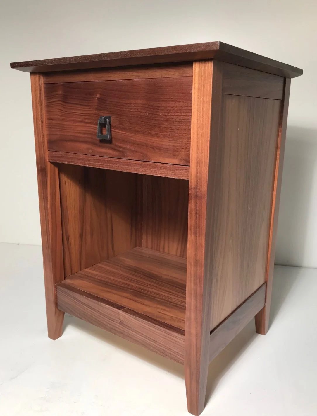 Handcrafted Concealment Nightstand with Hidden Drawer | QLine Design