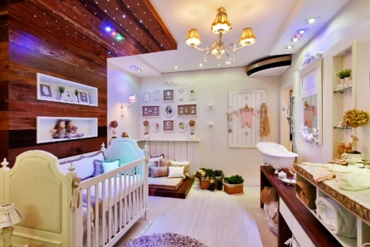 Um lindo quarto de bebê!