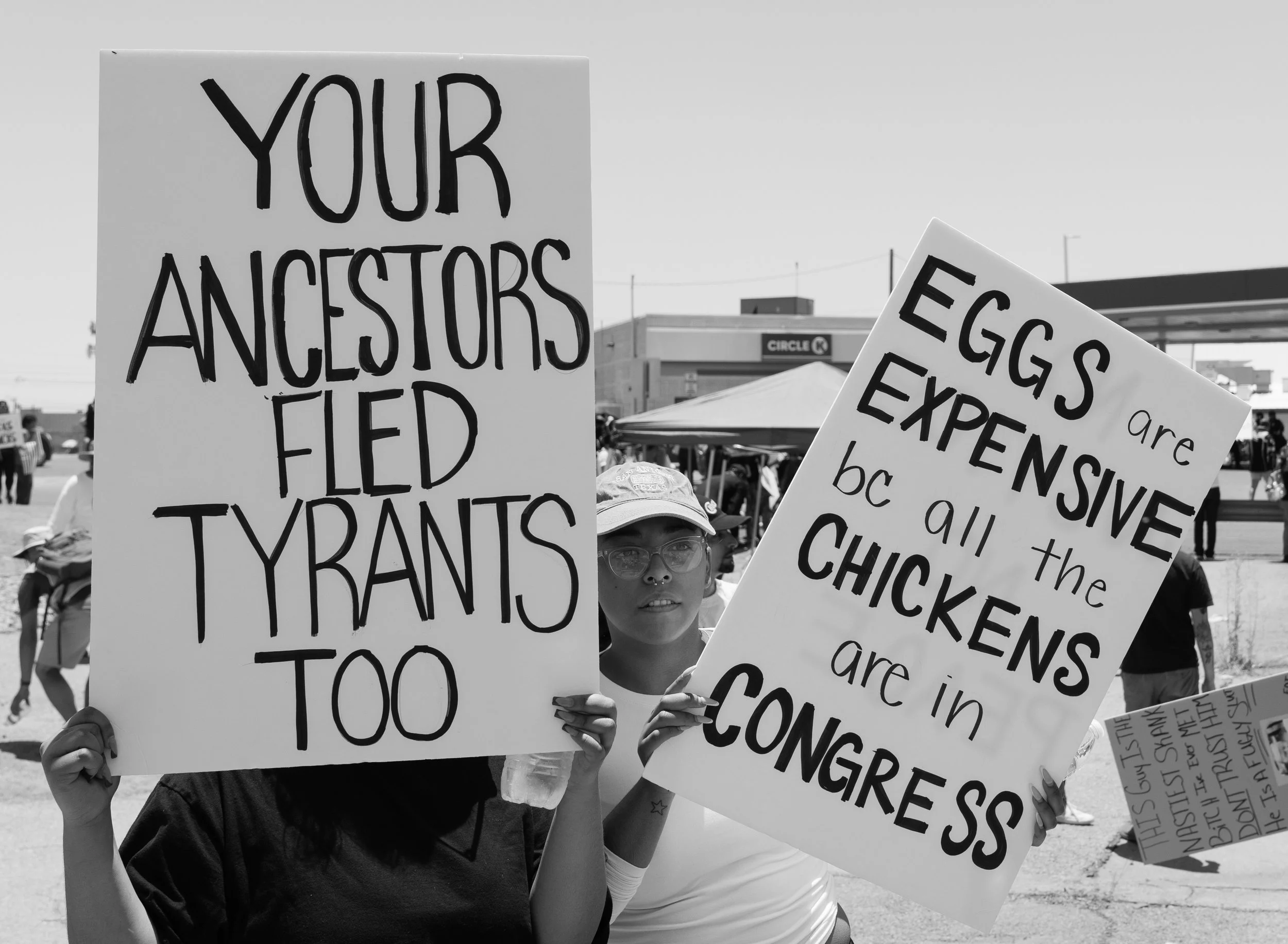  This and the next two photos were made at the No Kings rally in El Paso, TX, June 14, 2025.  