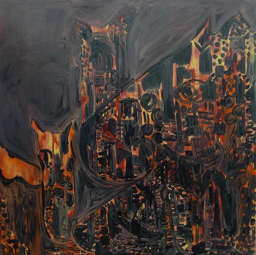 Pomegrante (Oil 36x36)