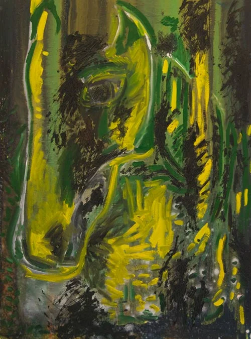 The Green Horse (Oil 38x24)