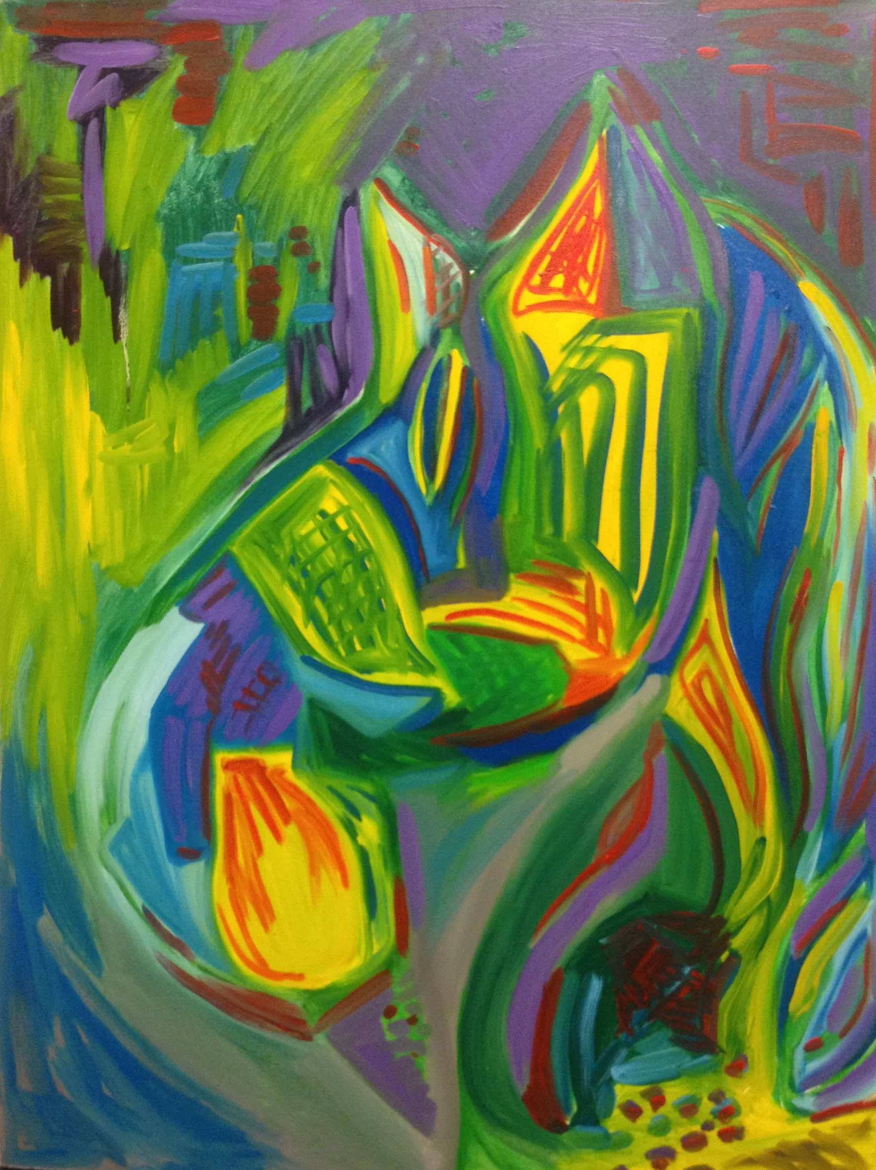 Salvador's Horse 40x30