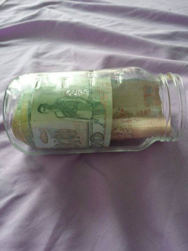 This is the piggy bank that the diamond ring appeared in.