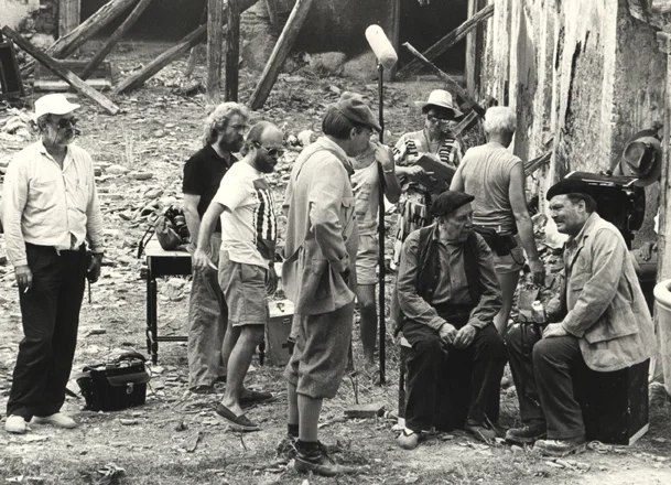 This is a caption about &nbsp;the film "Hemmingway"