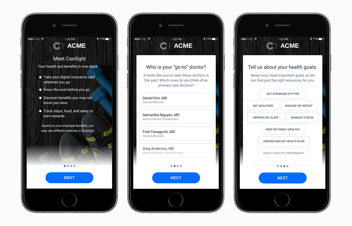 Onboarding Experience on Mobile