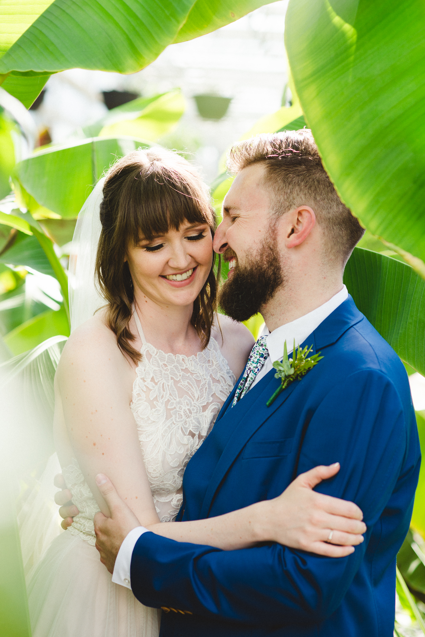 Katie + Mark Greenhouse Wedding