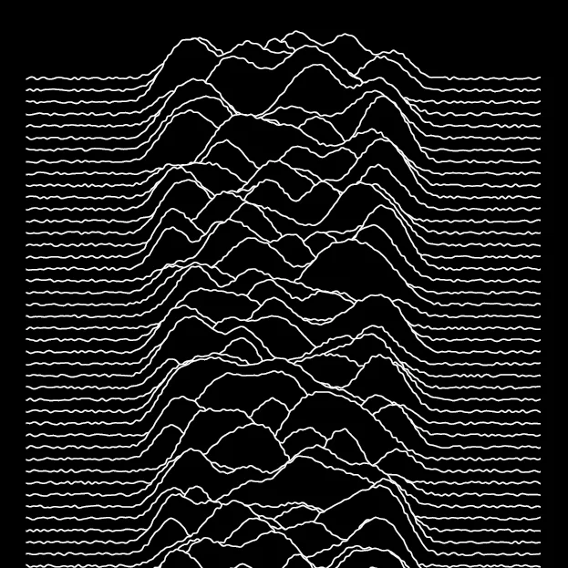 Pulsar Iterations (after Peter Saville)