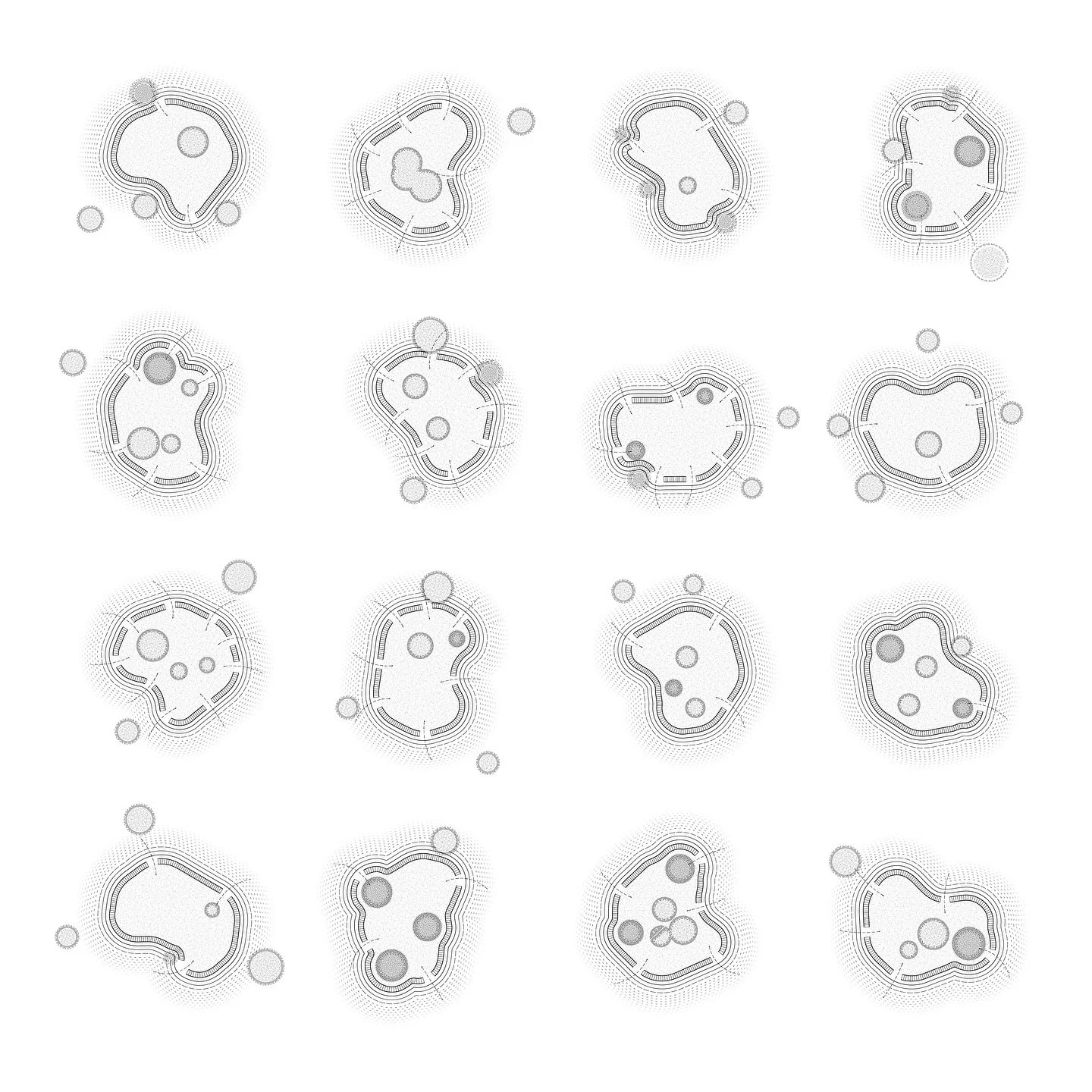 Islands, Seed 36
#islands #procedural #drawing #variableprojects #36