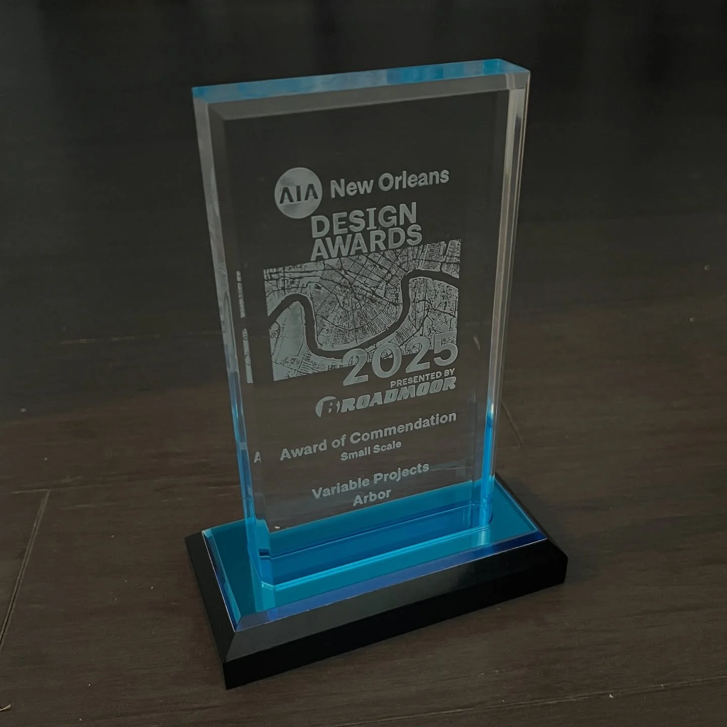 Honored to receive a 2025 Award of Commendation from @aia_nola for “Arbor,” a public artwork completed for @publicartpa in Palo Alto, CA. 
The project is a data spatialization of Palo Alto’s urban forest. The sculptural installatio