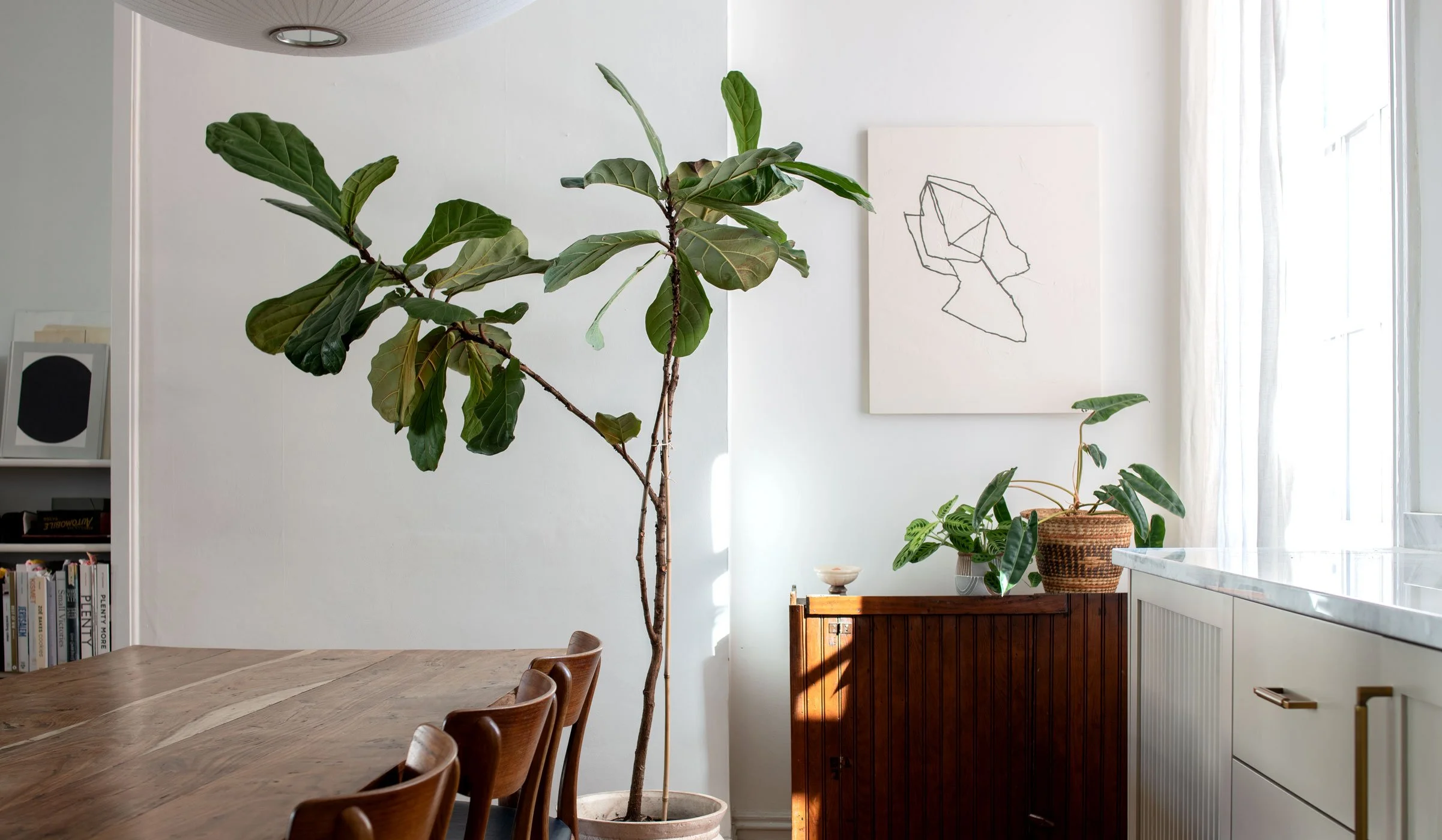 How to turn kid art and drawings into modern art worthy of your wall. Trace a child's drawing onto a large art panel