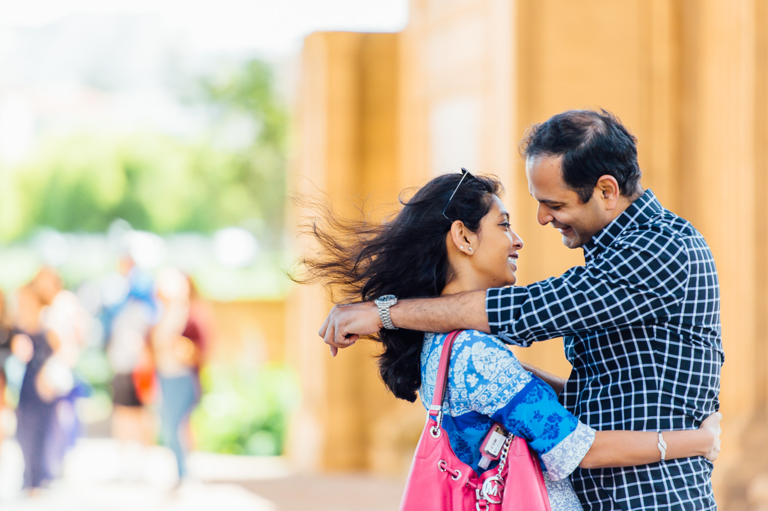 Palace of fine Arts san francisco engagement shoot