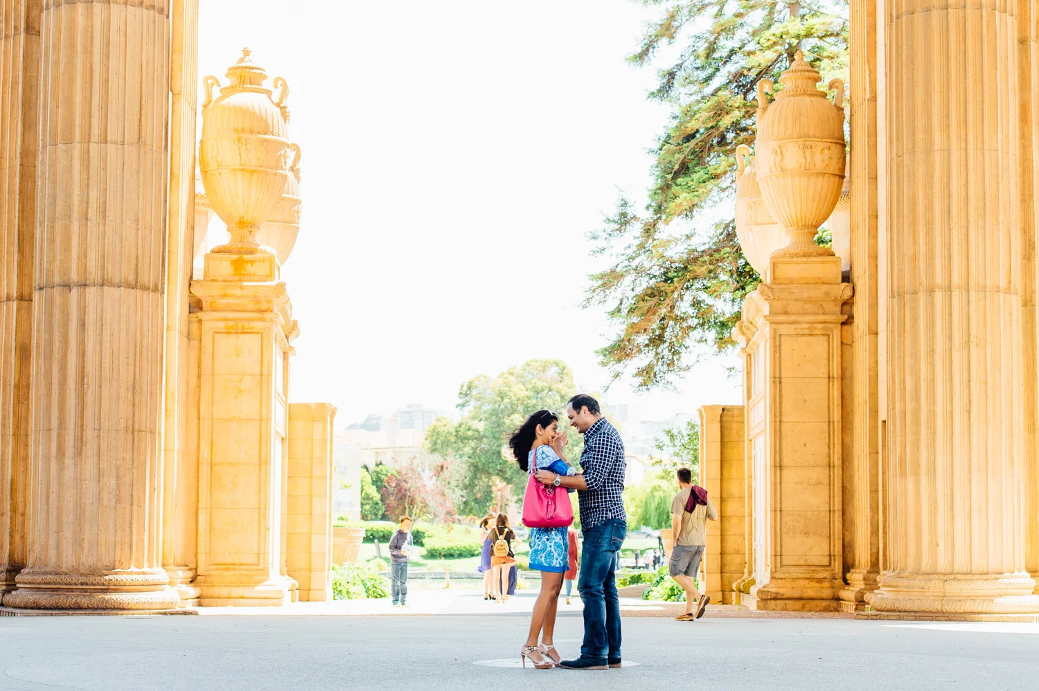 Palace of fine Arts san francisco secret proposal