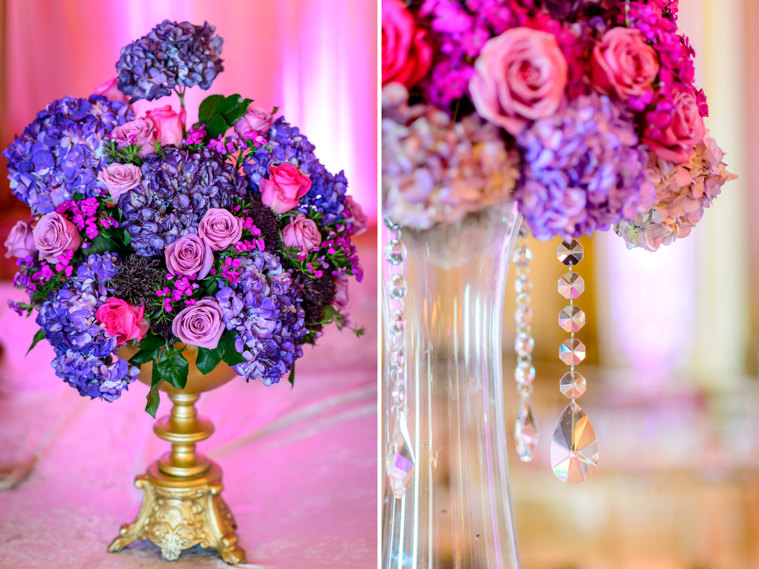reception decor by Shakor Decor Fairmont San Francisco