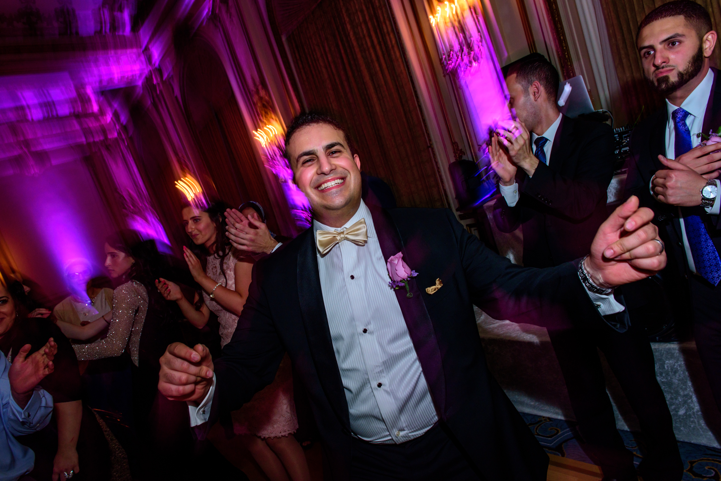 Fairmont San Francisco Ballroom wedding