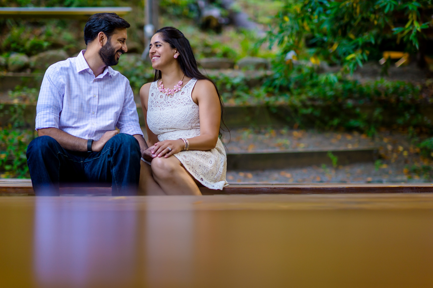 Saratoga Springs engagement shoot