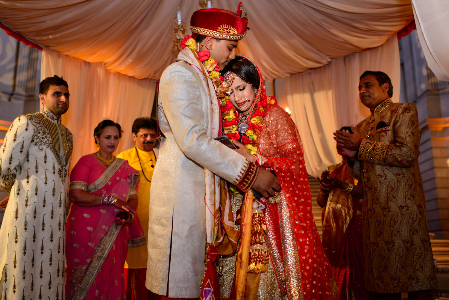 Indian Hindu wedding at San Francisco City Hall