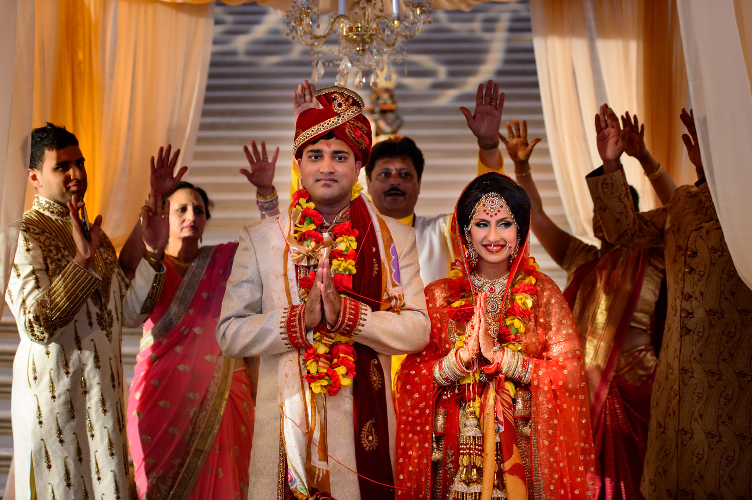 Indian Hindu wedding at San Francisco City Hall
