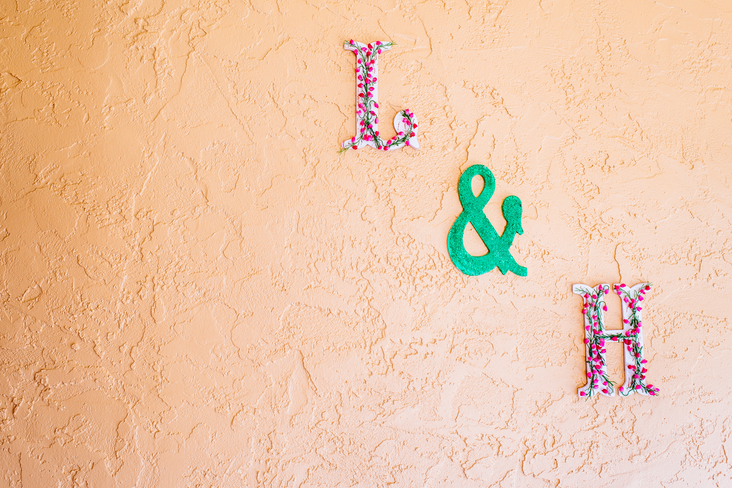 DIY wedding decor