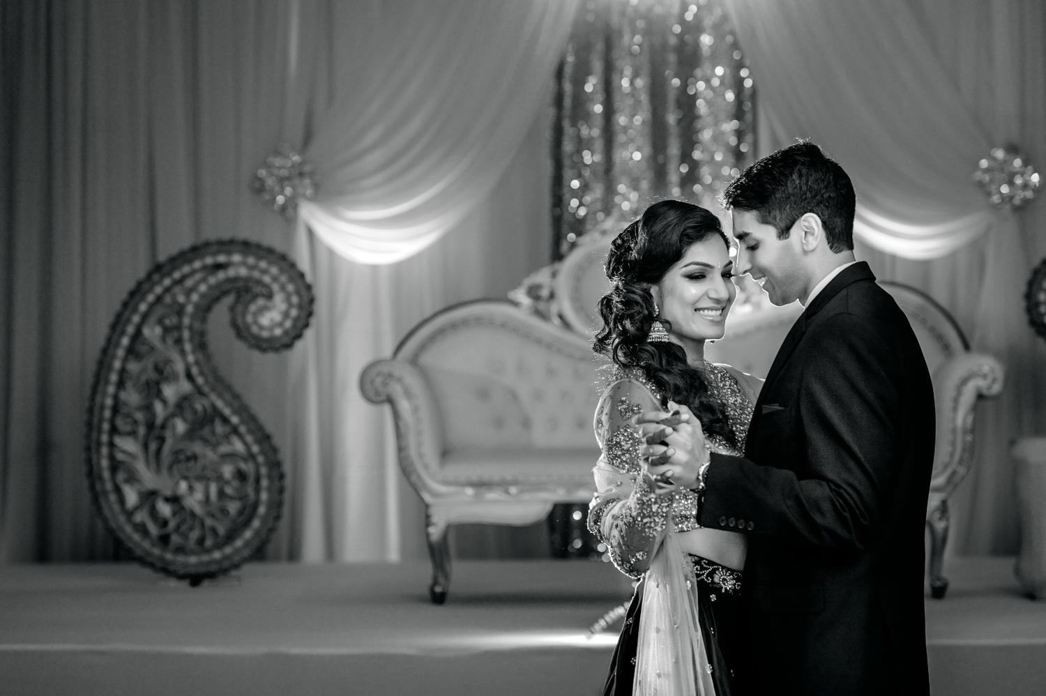 First dance at Indian wedding