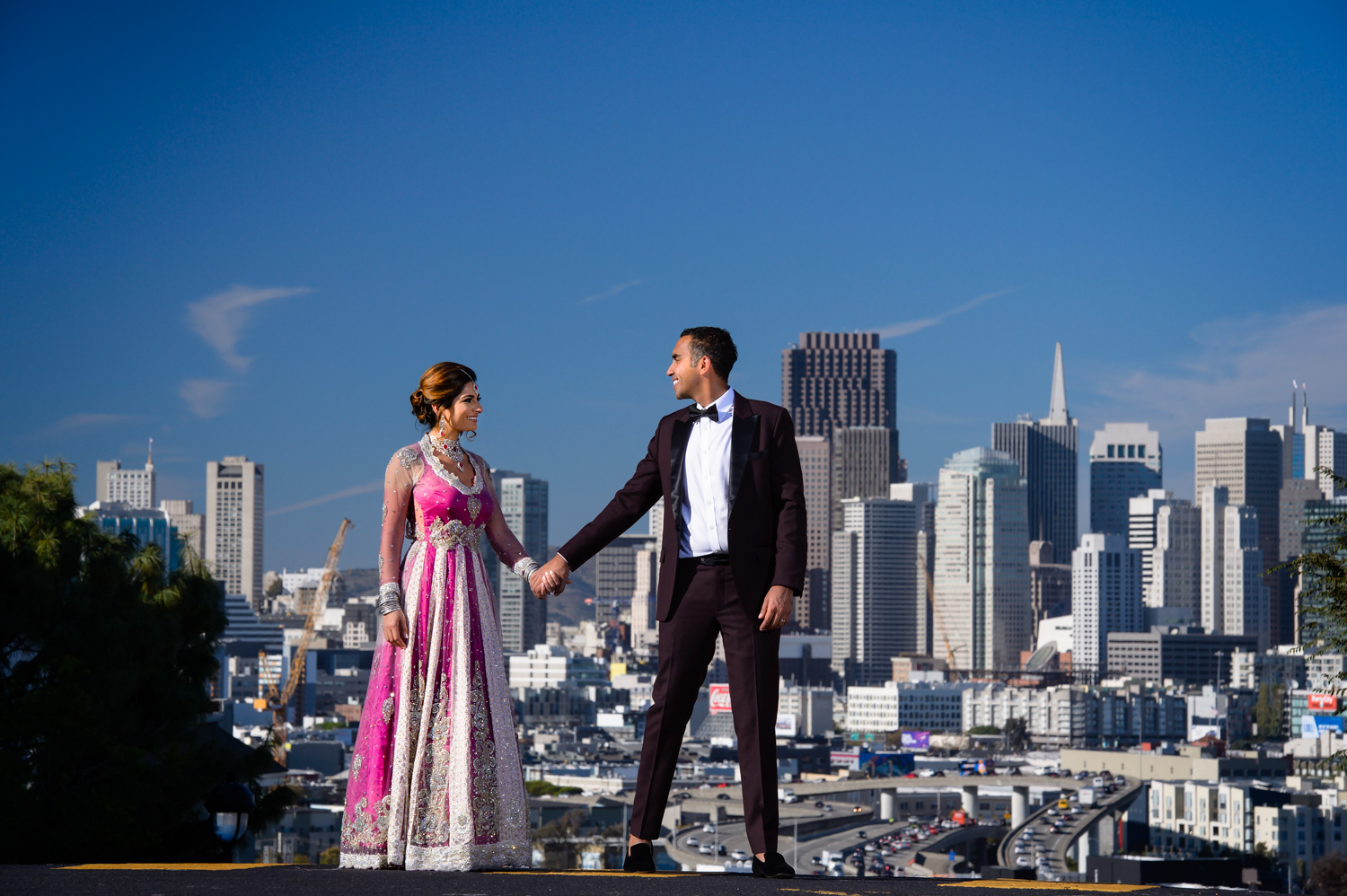 San Francisco Indian engagement shoot