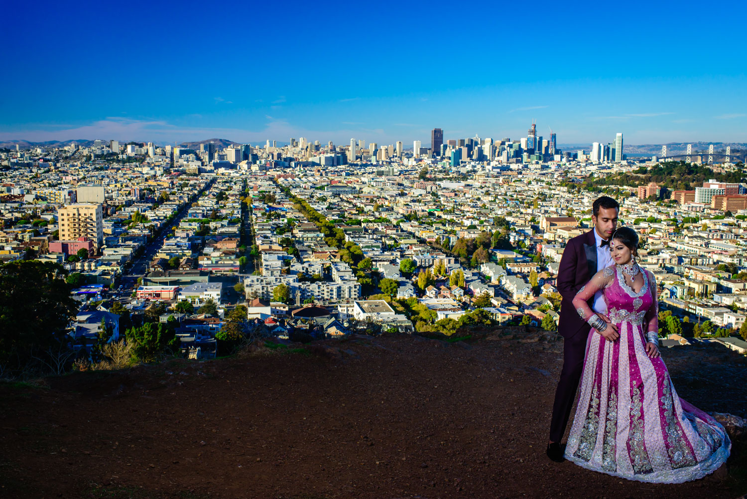 San Francisco Indian engagement session