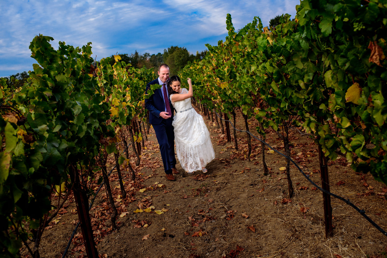 De Loach Santa Rosa winery wedding