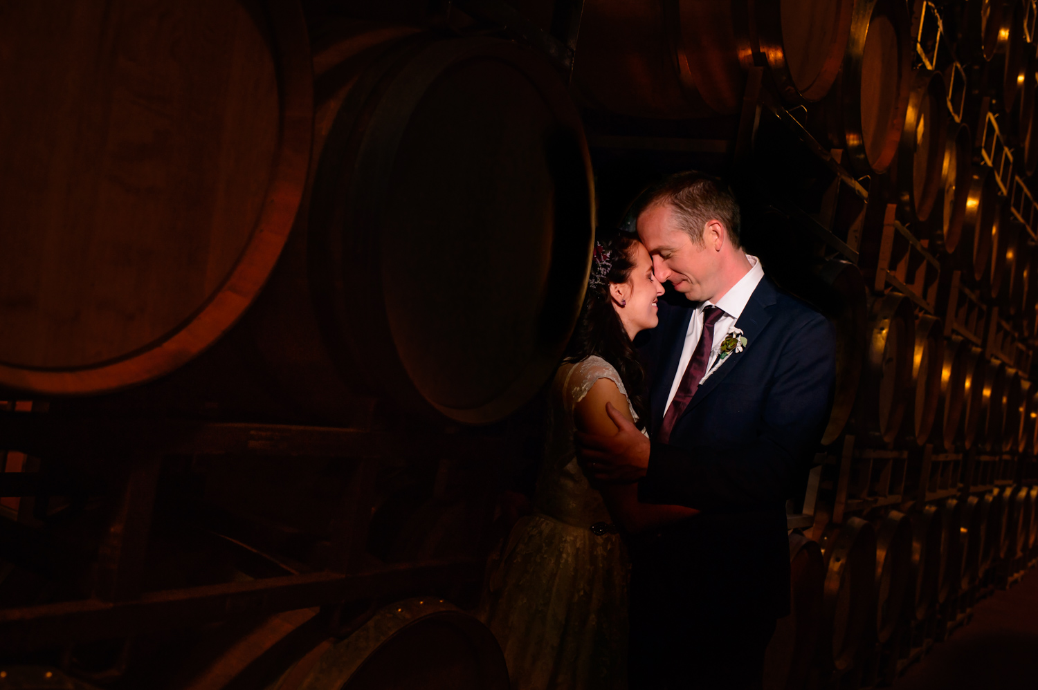 De Loach vineyards Santa Rosa Winery wedding