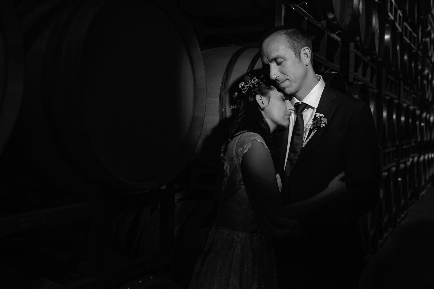 De Loach vineyards Santa Rosa Winery wedding