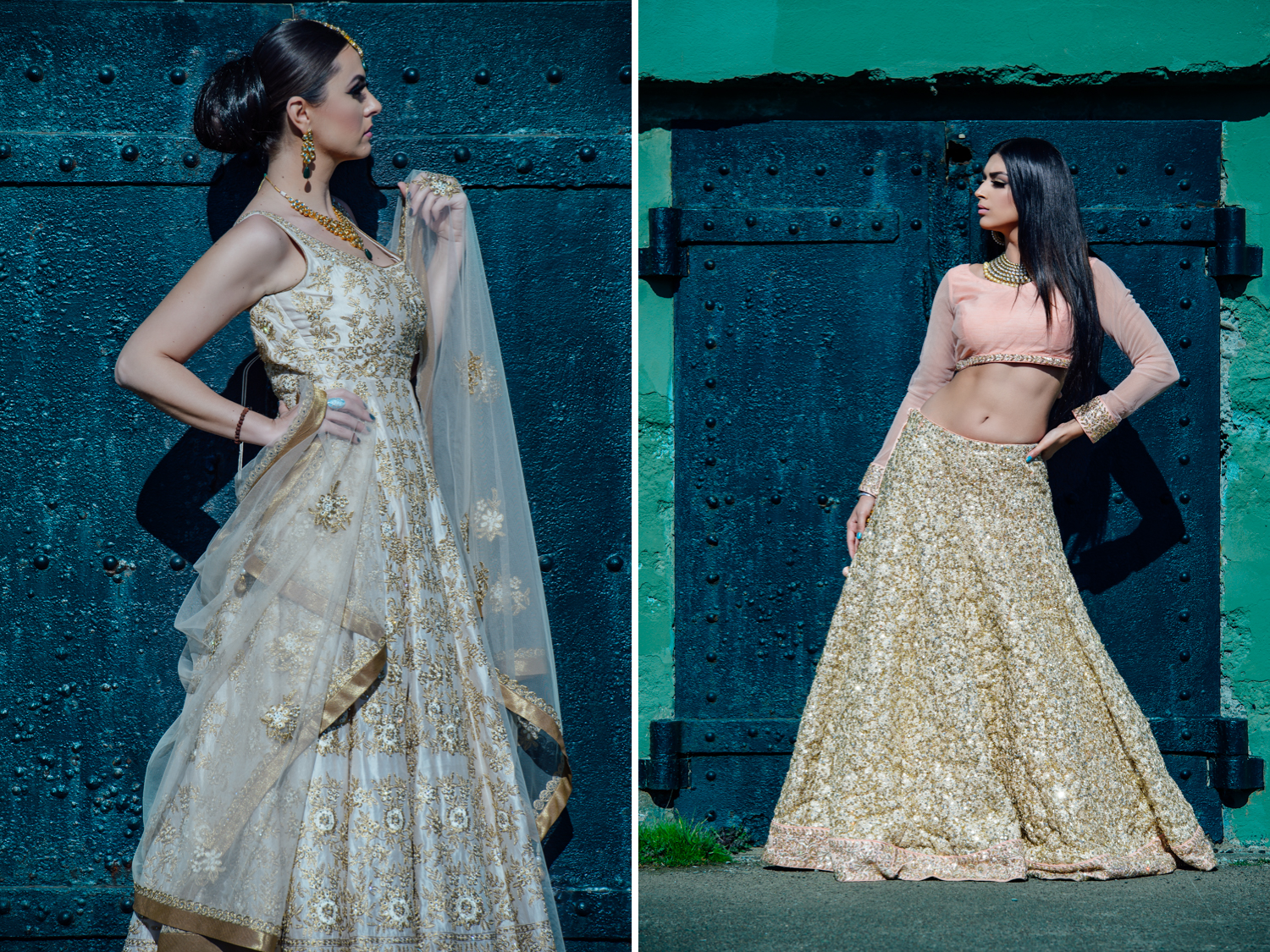 Styled Indian Bridal shoot San Francisco