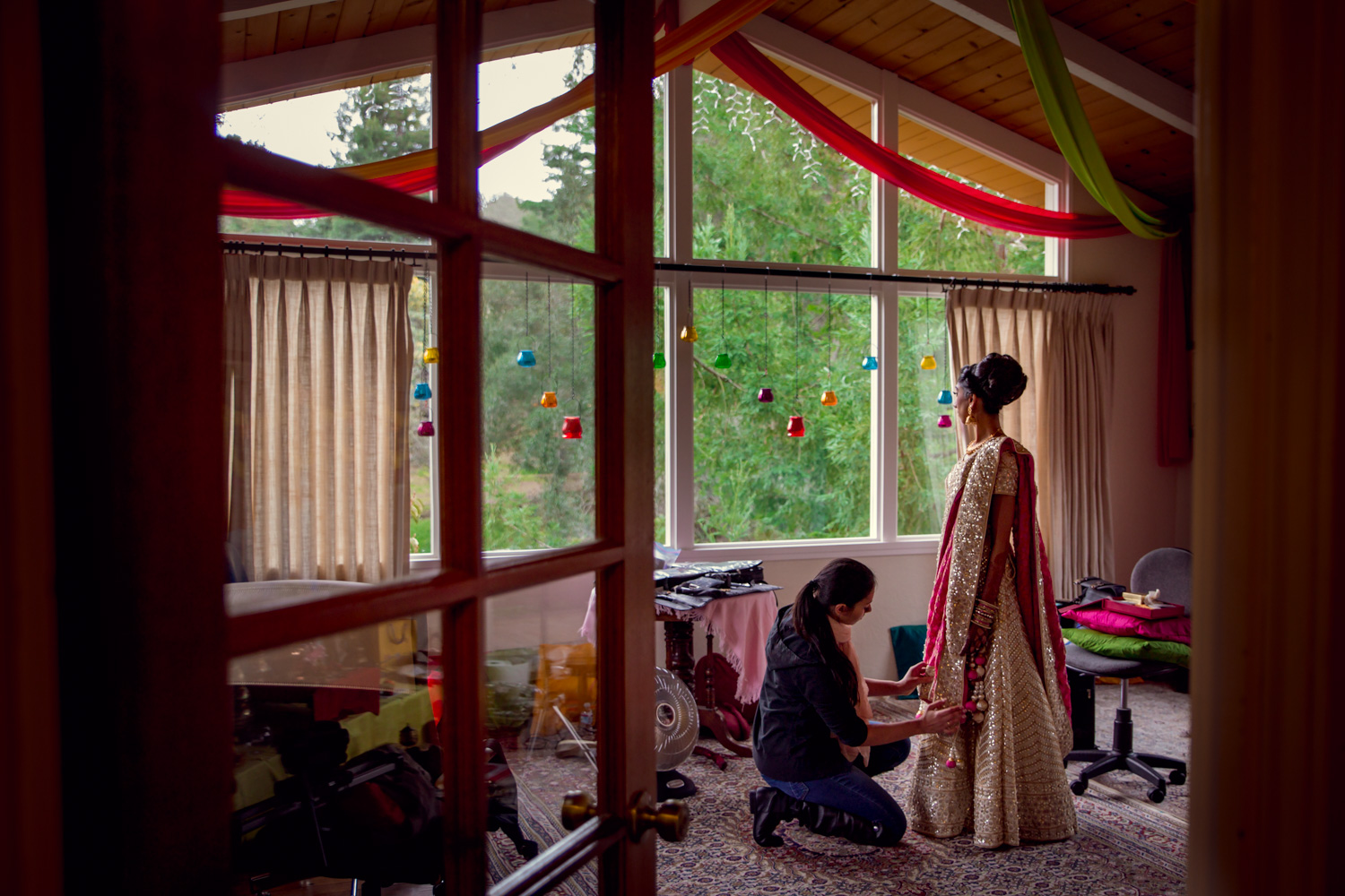 San Francisco Bay area Indian Hindu fusion wedding