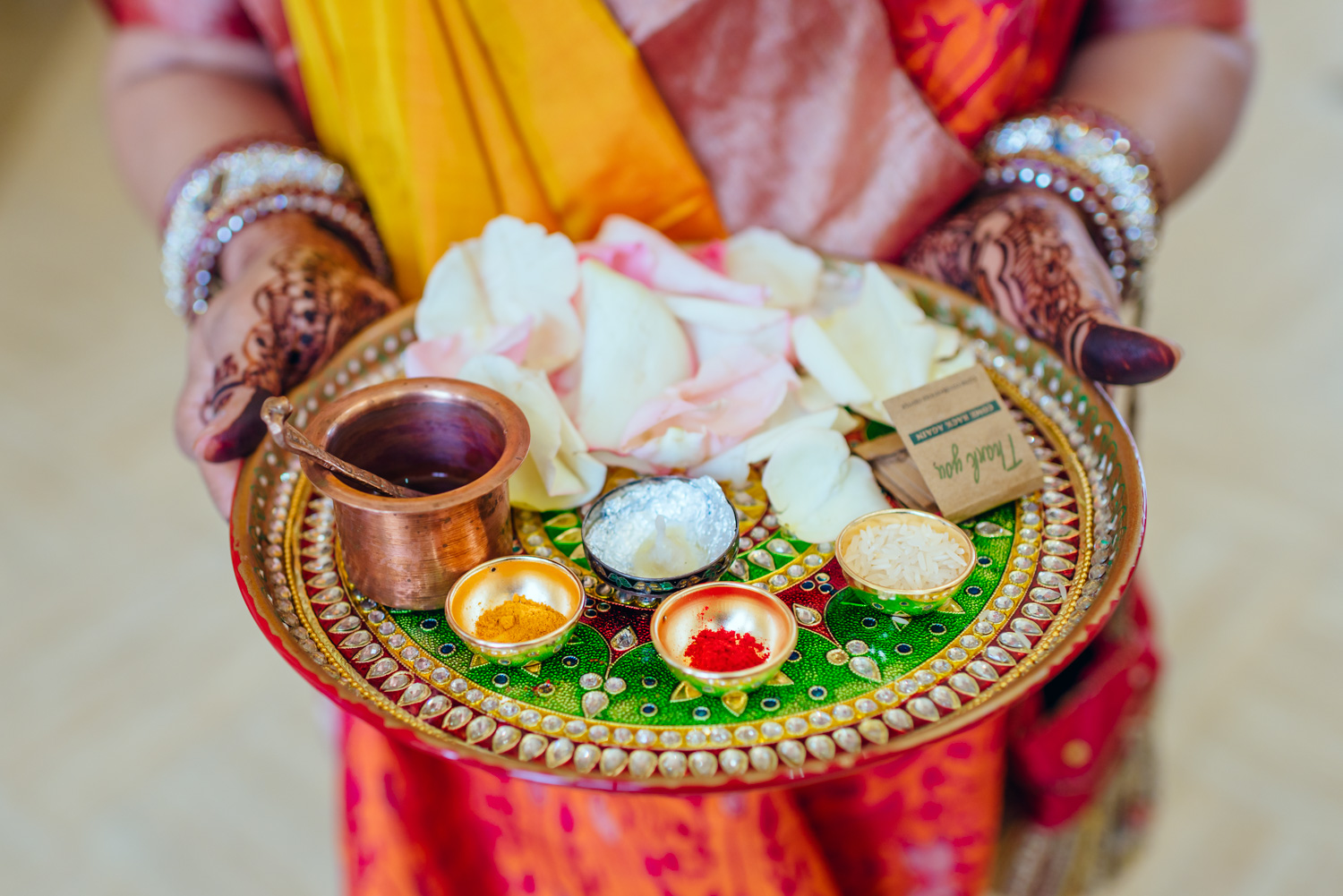 Indian fusion Wedding Quinlan Community Center