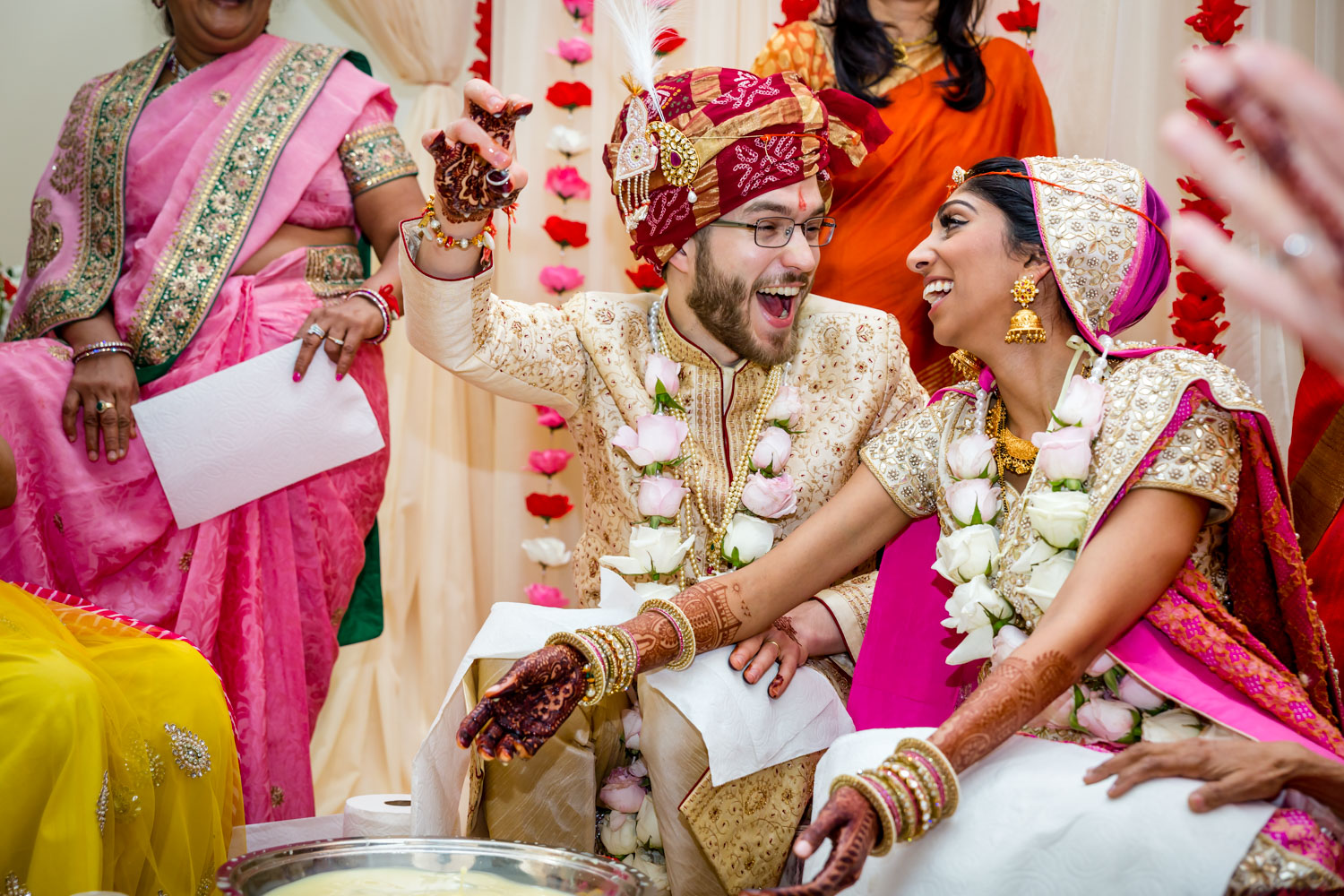 Indian fusion Wedding Quinlan Community Center