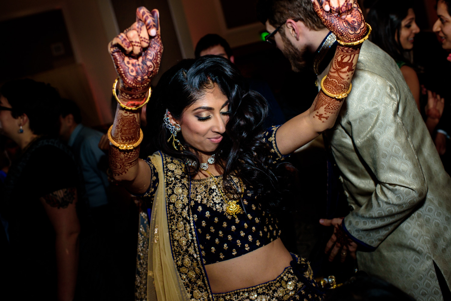Indian fusion wedding Dolce Hayes Mansion