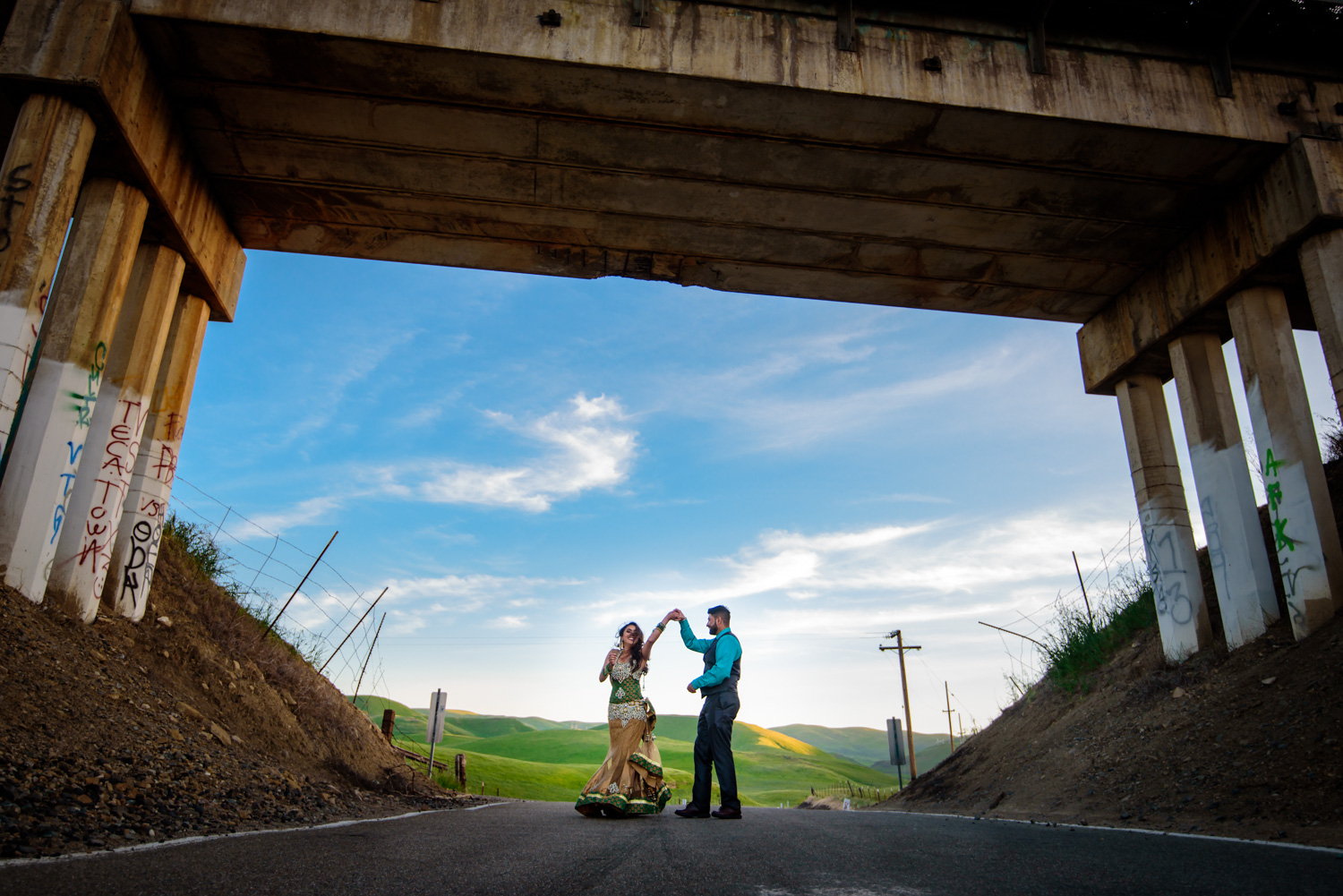 San Francisco Bayarea Indian Engagement shoot