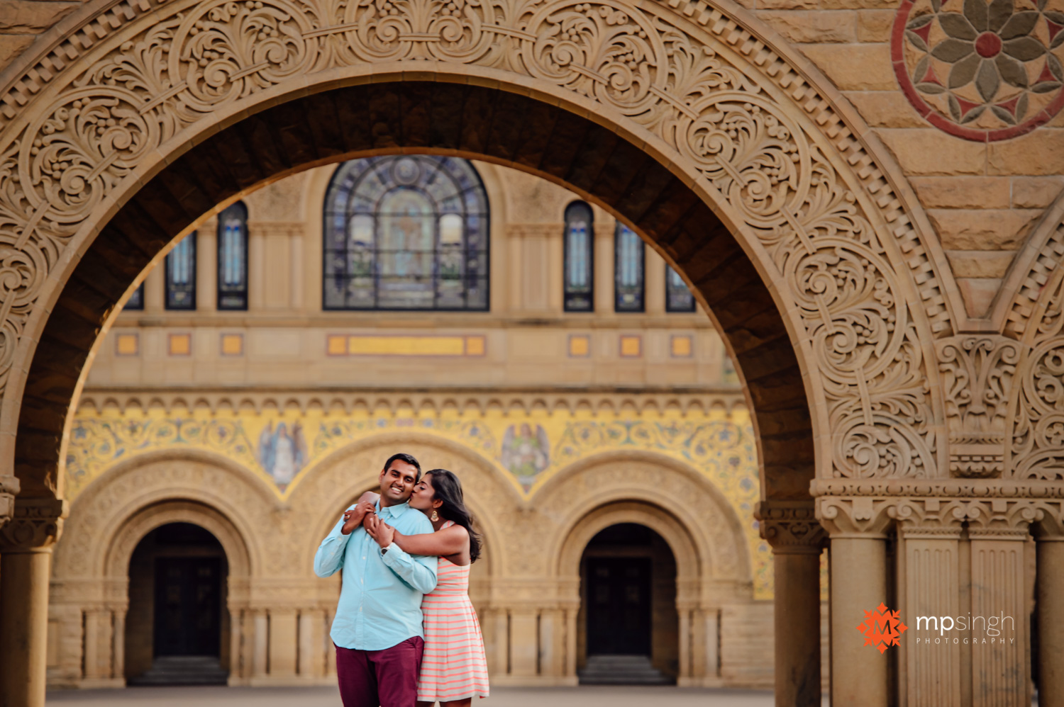 Indian Engagement Photo Stanford University