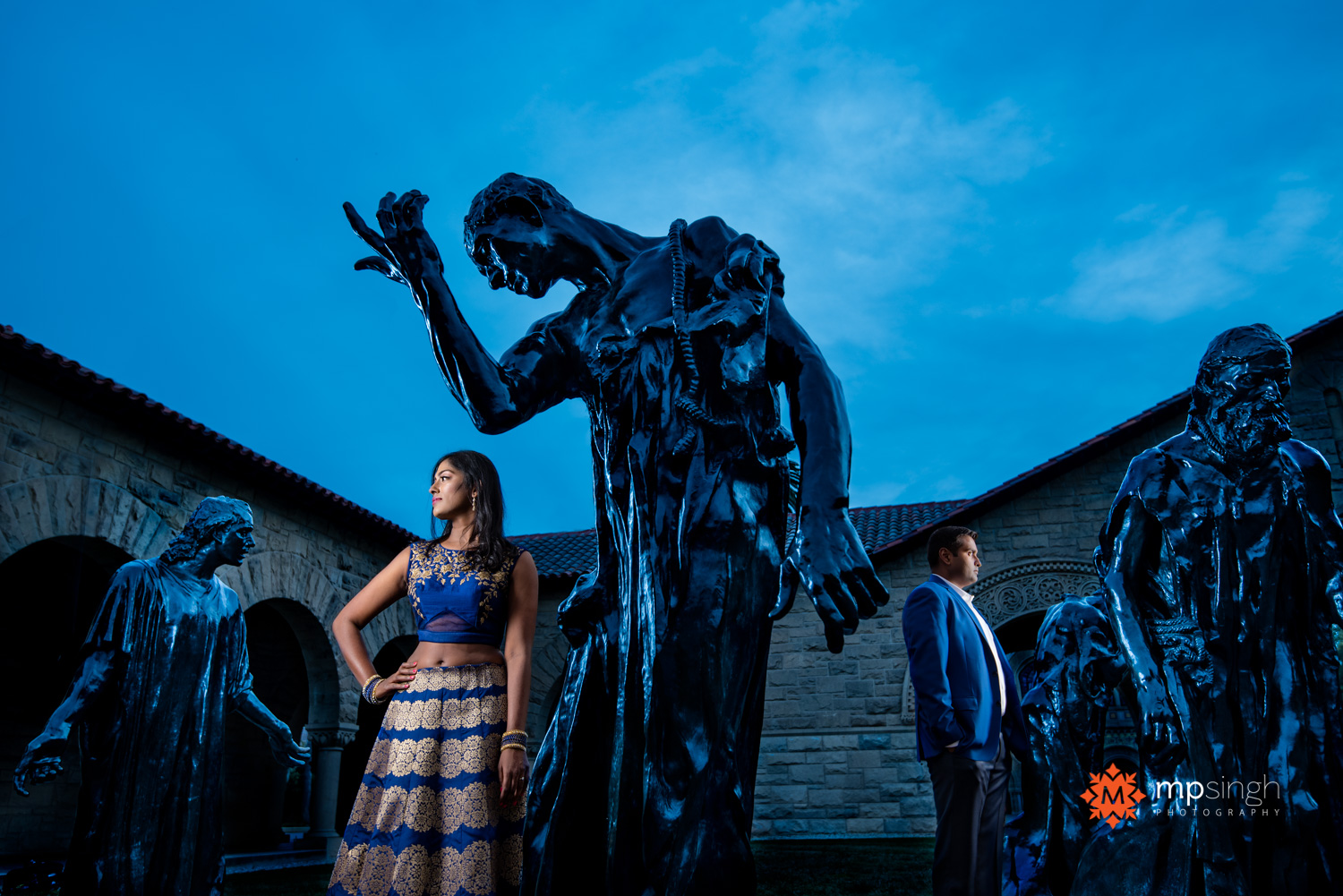 Indian Engagement Photo Stanford University