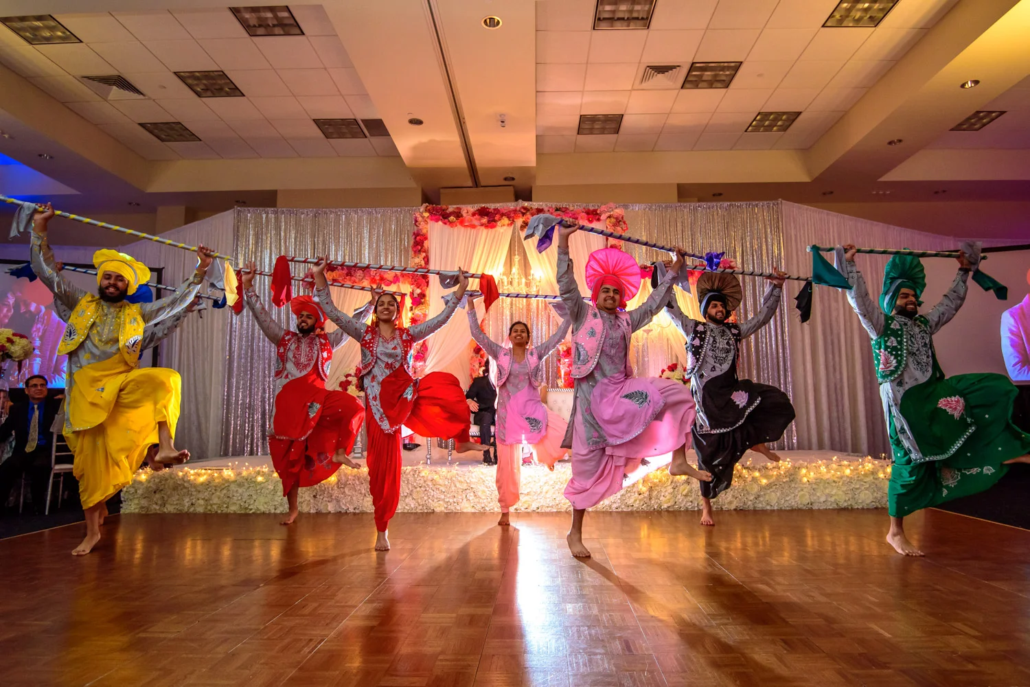 Bhangra dancers Stockton