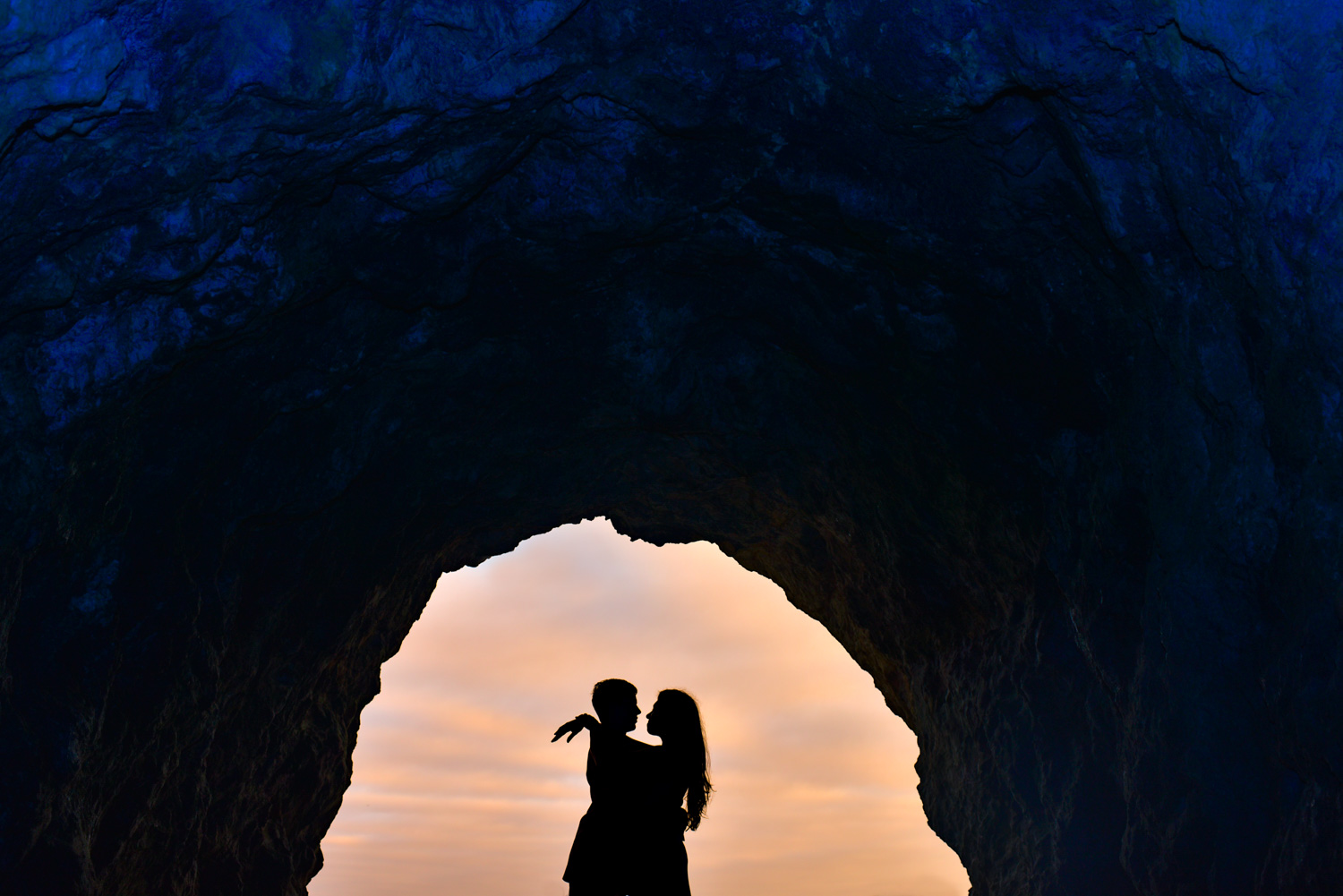 Indian Engagement Shoot Sutro Baths San Francisco