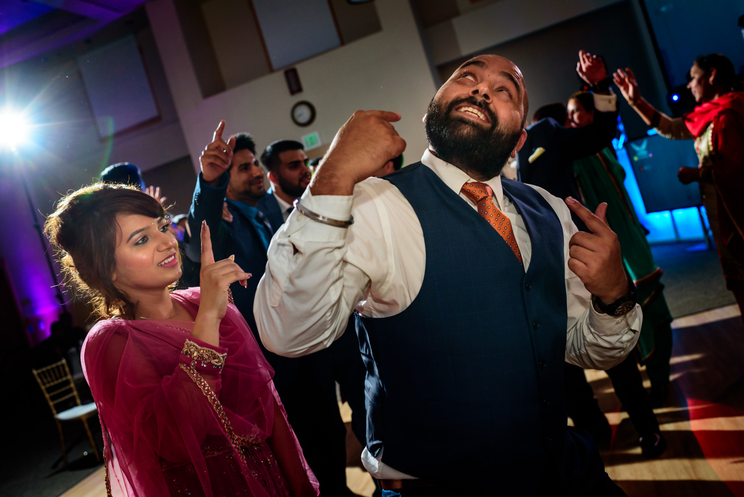 DJ Dance Floor Indian Wedding