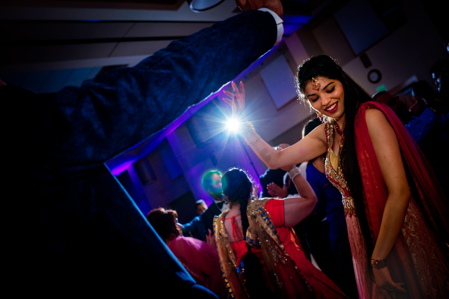DJ Dance Floor Indian Wedding