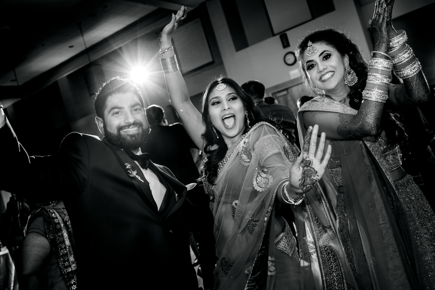 DJ Dance Floor Indian Wedding