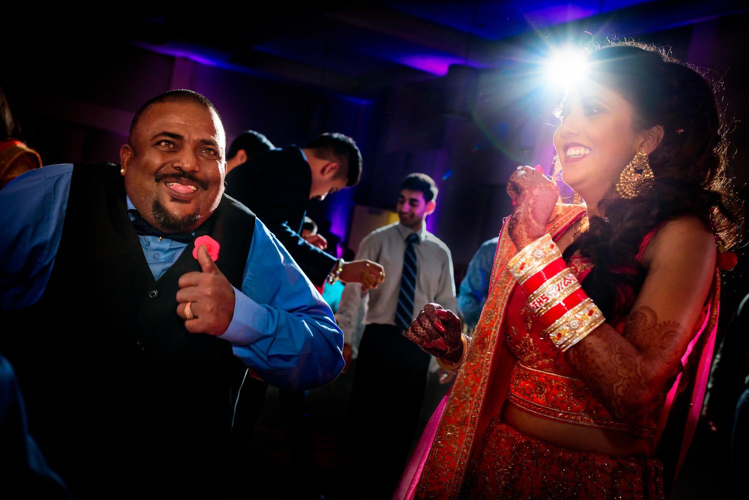 DJ Dance Floor Indian Wedding