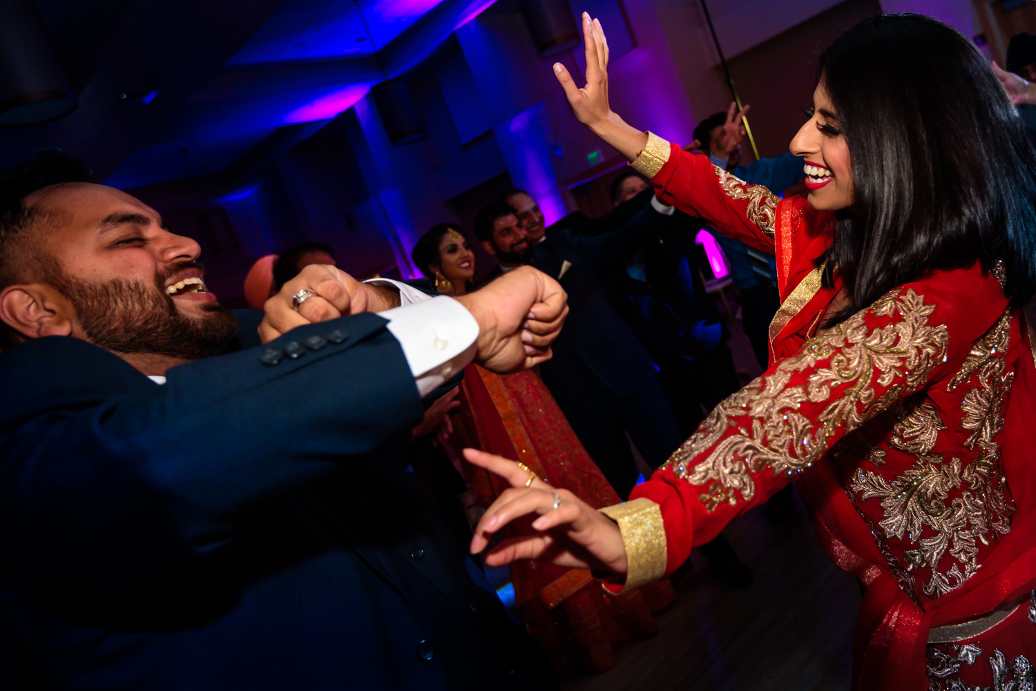 DJ Dance Floor Indian Wedding