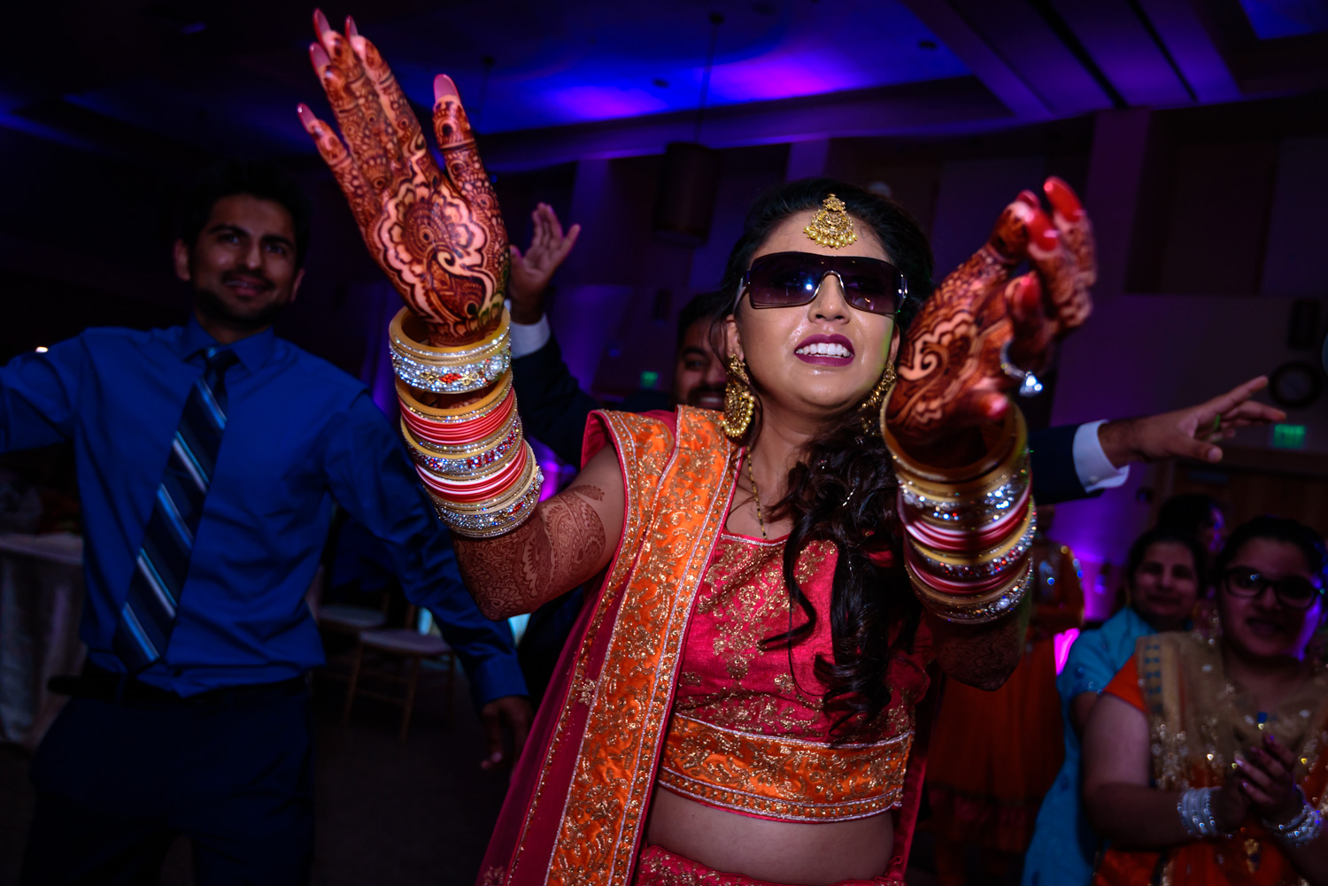 Indian bride kala chashma