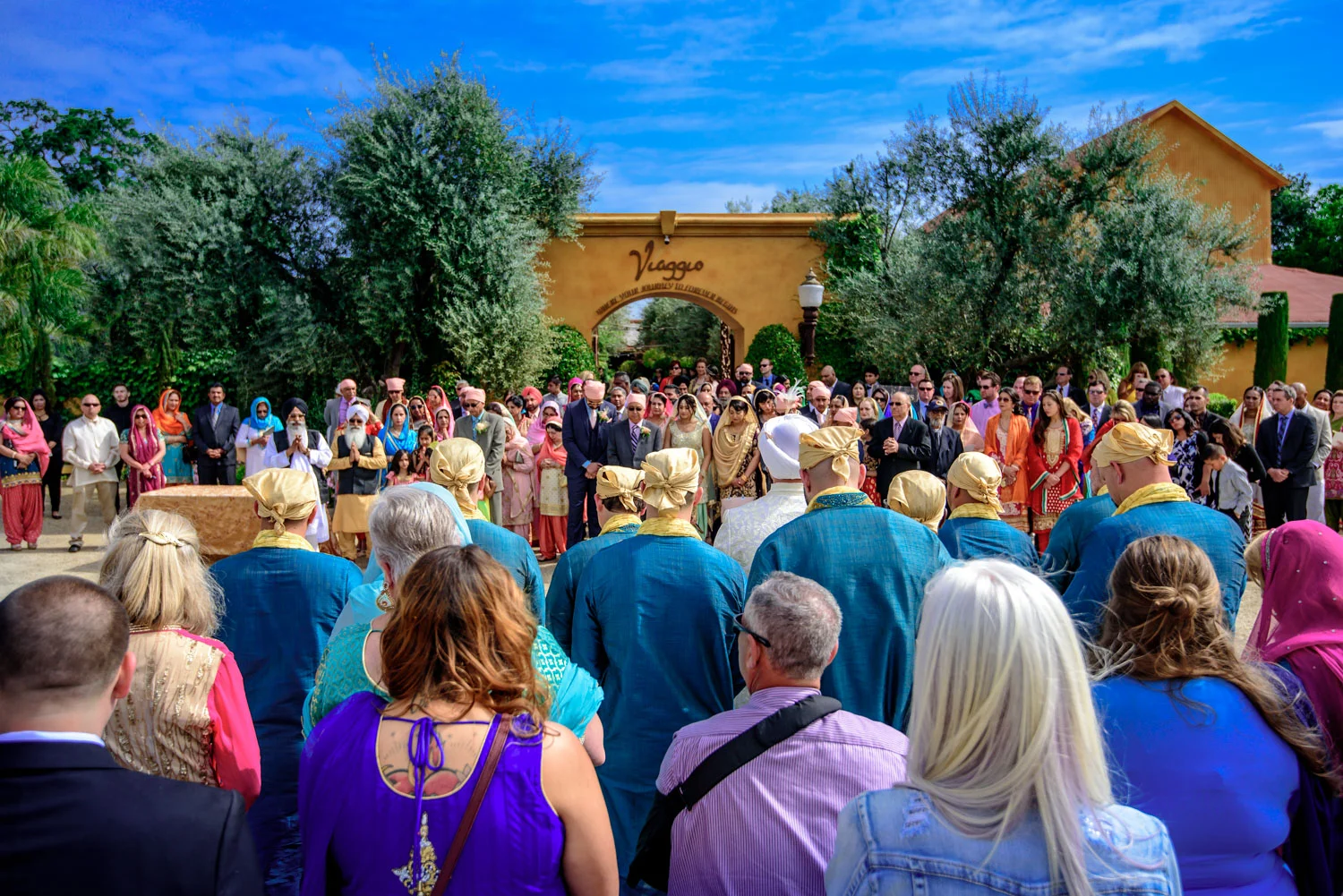Punjabi Sikh Wedding Viaggio Winery Lodi