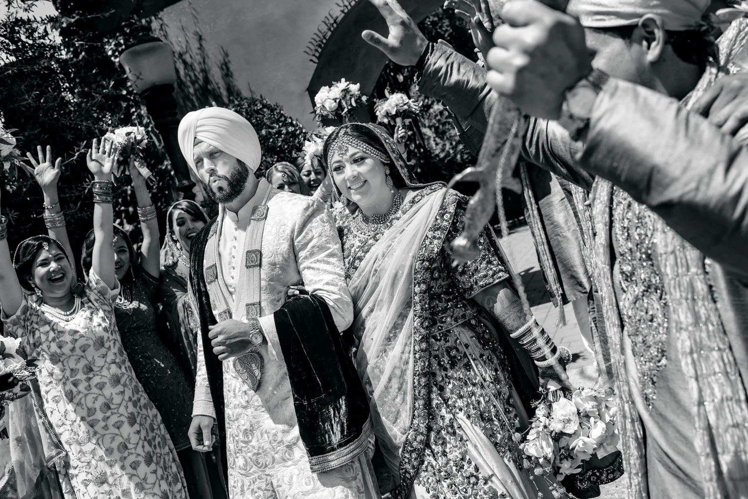 Indian Punjabi Sikh Wedding Viaggio Winery Lodi