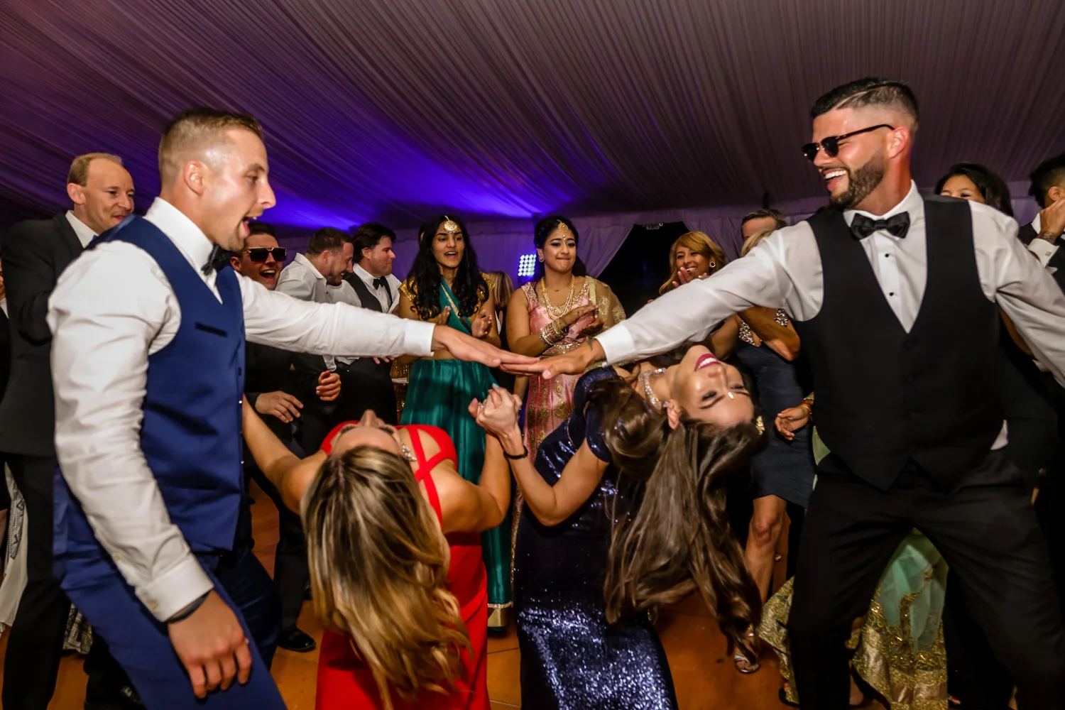 Indian punjabi wedding reception Viaggio Winery Lodi